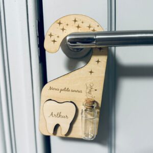 Plaque de porte "petite souris"