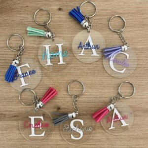Porte clé personnalisé prénom