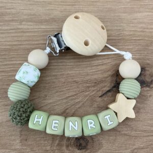 Attache tétine « HENRI »