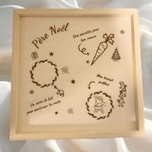 Plateau pour Père Noël