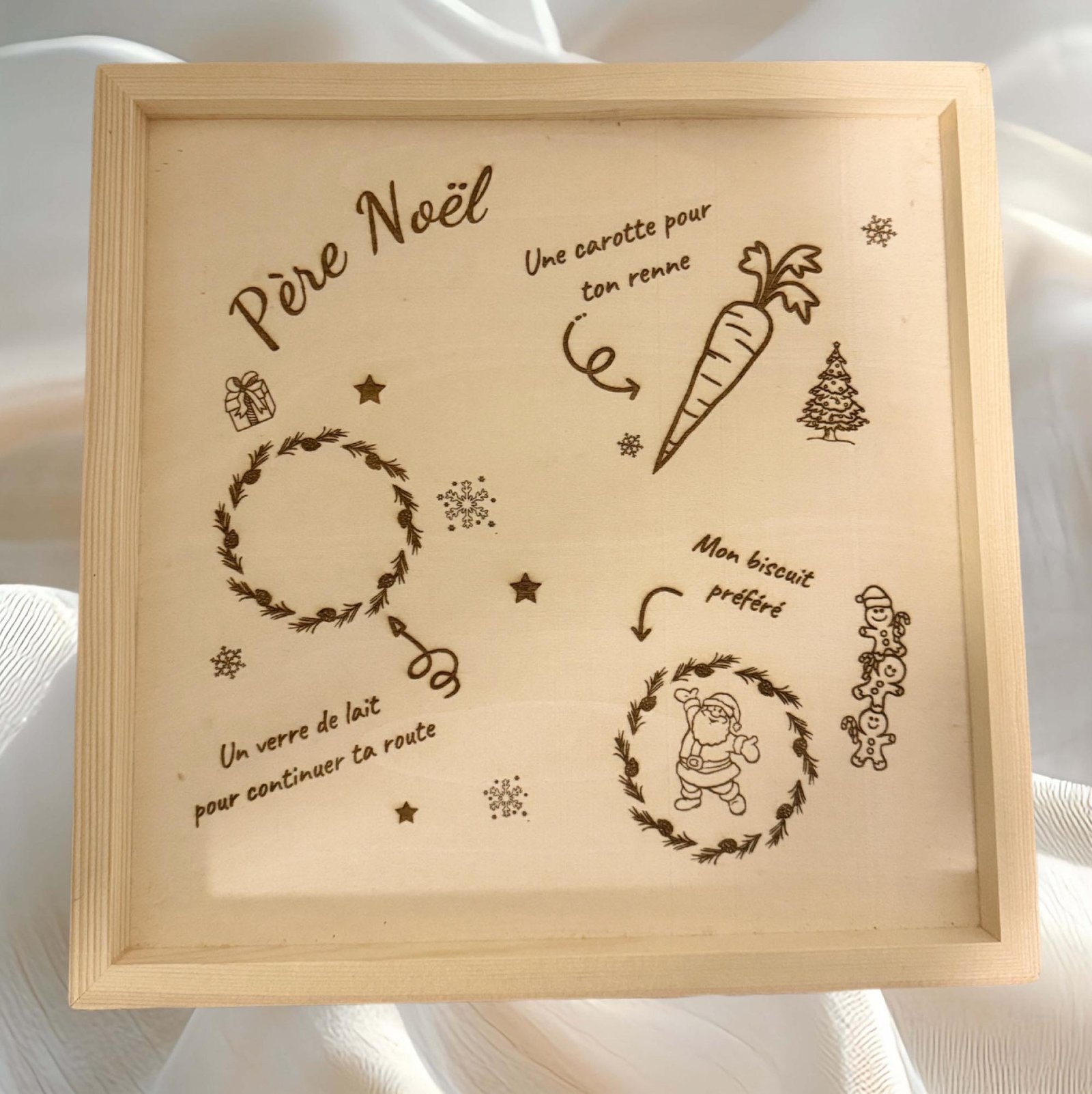 Plateau pour Père Noël