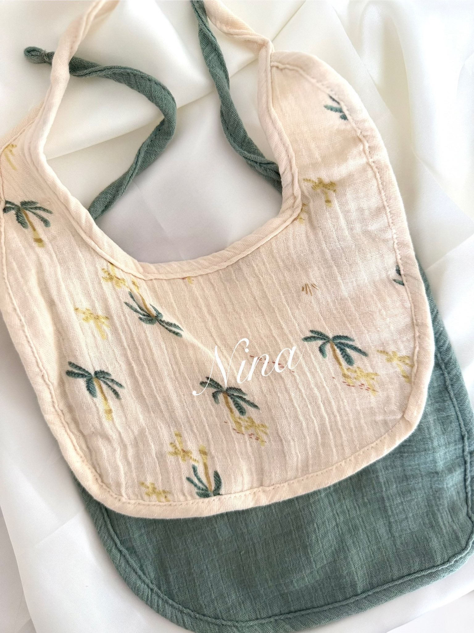 Lot de 2 bavoirs SUMMER