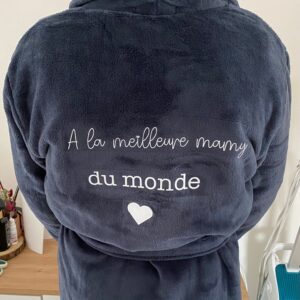 Peignoir personnalisé